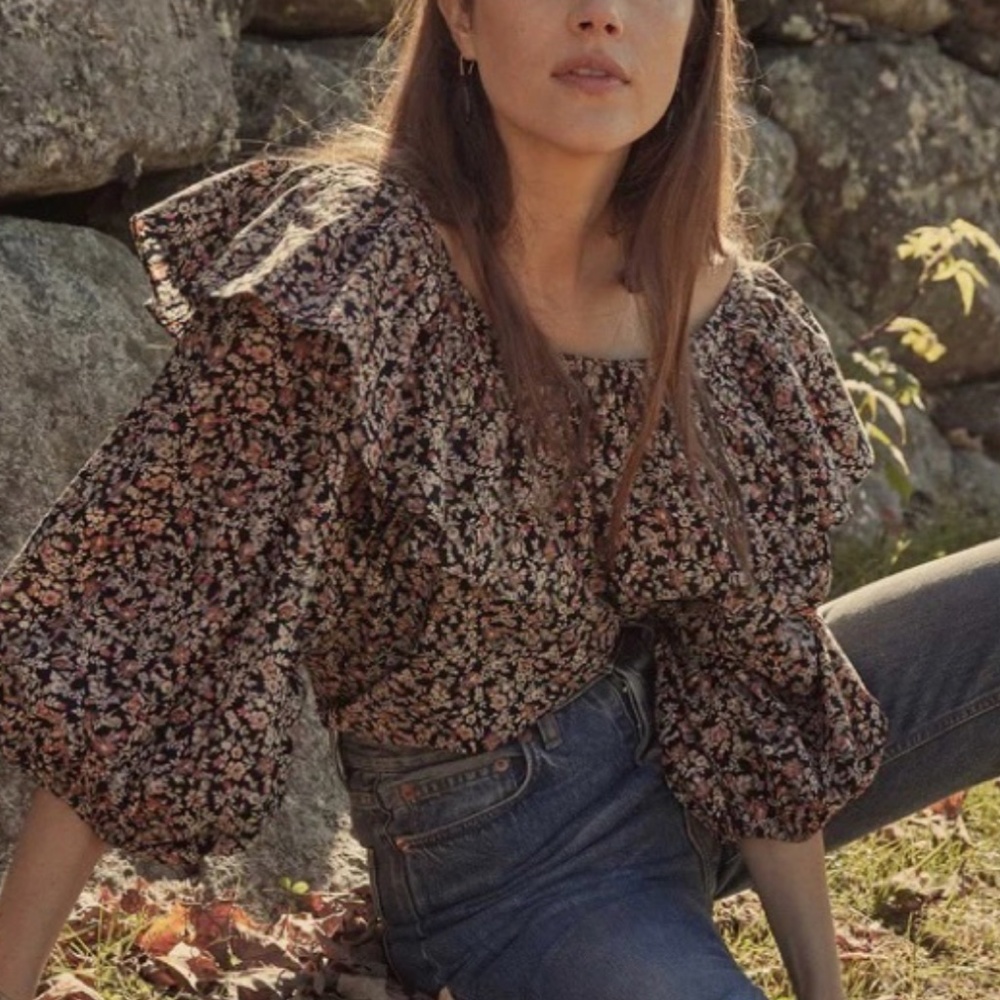 Doen Cielto Top Meadow Harvest Size XS NWOT